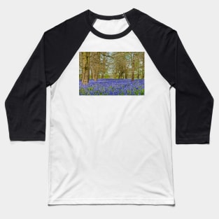 Bluebell Woods Greys Court Oxfordshire UK Baseball T-Shirt